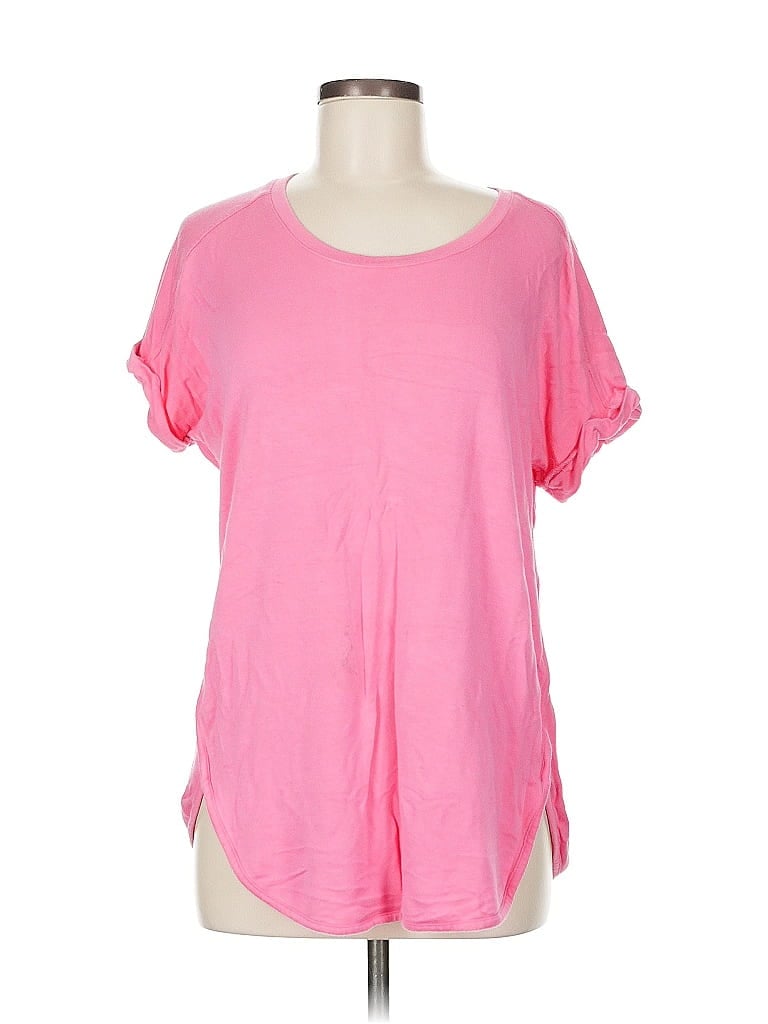 Pre-owned Workshop Republic Clothing Short Sleeve T-shirt In Pink