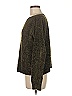 Stella 100% Polyester Green Brown Pullover Sweater Size 8 - photo 5