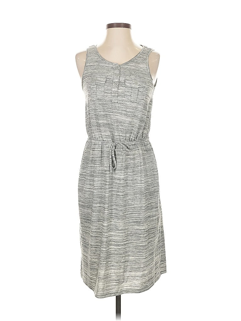 Pre-owned Sonoma Life + Style Casual Dress In Gray