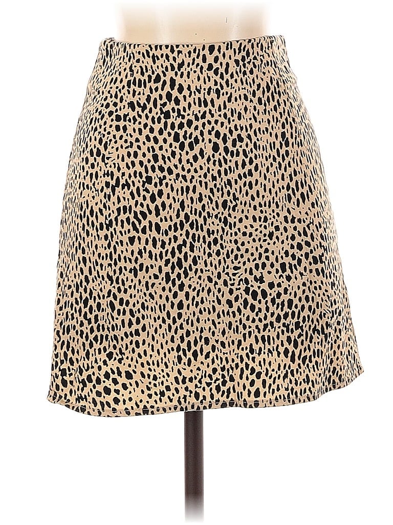 Pre-owned Brandy Melville Casual Skirt In Brown