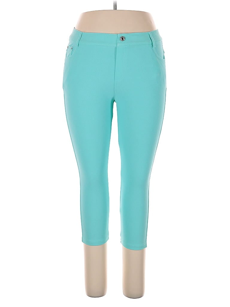 Pre-owned Yelete Active Pants In Blue