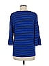 Elle Blue 3/4 Sleeve Top Size M - photo 2