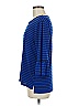 Elle Blue 3/4 Sleeve Top Size M - photo 5