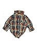 Beetle & Thread Plaid Brown Long Sleeve Onesie Size 12-18 mo - photo 1