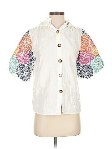 THML 3/4 Sleeve Button-Down Shirt (view 1)