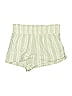Forever 21 Stripes Ivory Shorts Size L - photo 1