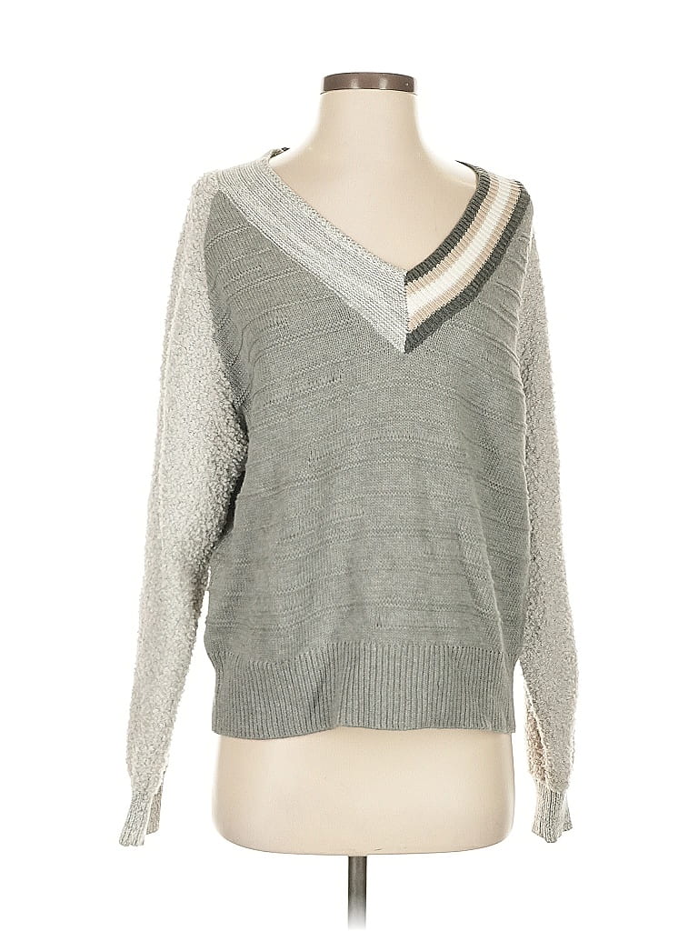 Pre-owned Vintage Havana Pullover Sweater In Gray