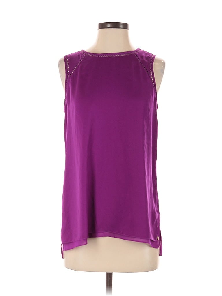 Click to view more detailed imagery on our partner's website Pre-owned Scotch & Soda Sleeveless Blouse In Purple