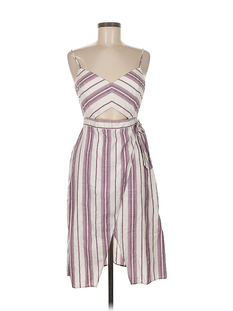 Pre-owned Express Casual Dress In Purple