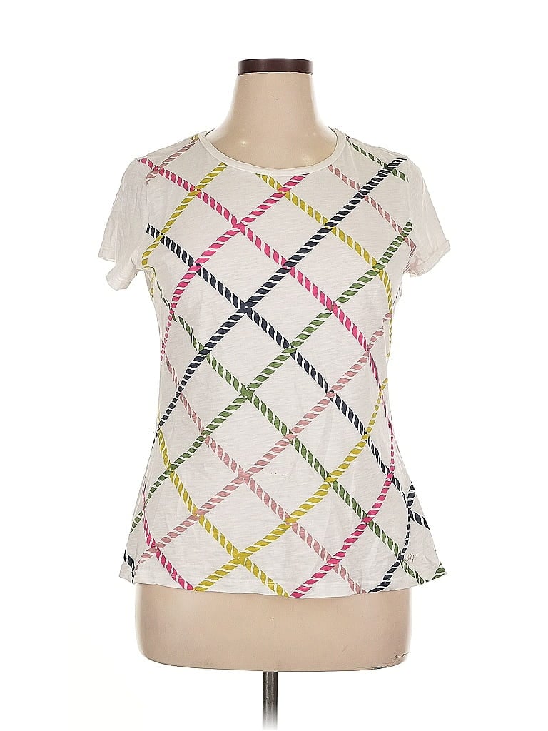 Pre-owned Tommy Hilfiger Sleeveless T-shirt In White