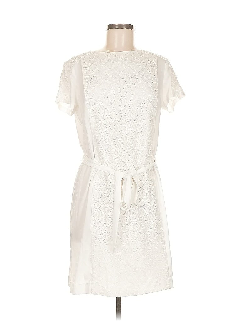 Pre-owned Apt. 9 Casual Dress In White