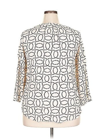 Philosophy Republic Clothing 3/4 Sleeve Blouse (view 2)