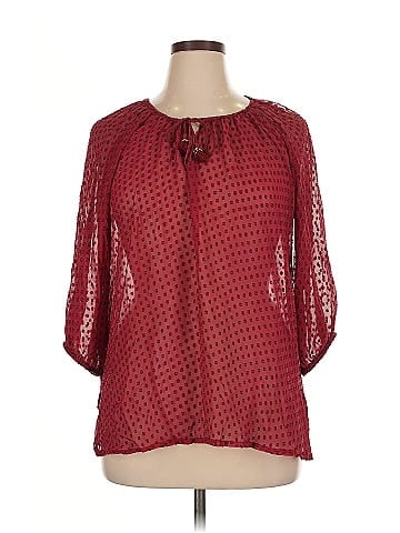 Tommy Bahama 3/4 Sleeve Silk Top (view 1)