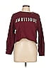 Bershka Burgundy Sweatshirt Size L - photo 1