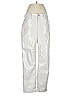 Madewell 100% Polyurethane Metallic Silver Ivory Casual Pants Size 29 waist - photo 1