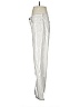 Madewell 100% Polyurethane Metallic Silver Ivory Casual Pants Size 29 waist - photo 5