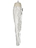 Madewell 100% Polyurethane Metallic Silver Ivory Casual Pants Size 29 waist - photo 4