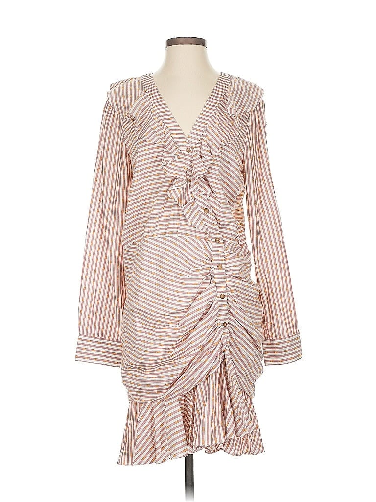 Pre-owned Veronica Beard Cocktail Dress In White