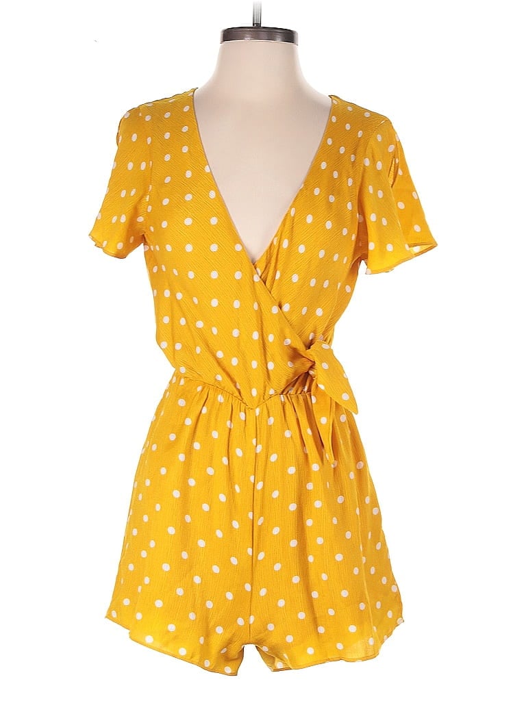 EVERLY Pre-owned Romper In Yellow
