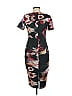 Alexia Admor Graphic Black Cocktail Dress Size S - photo 2