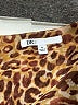 DR2 100% Polyester Animal Print Brown 3/4 Sleeve Blouse Size M - photo 6