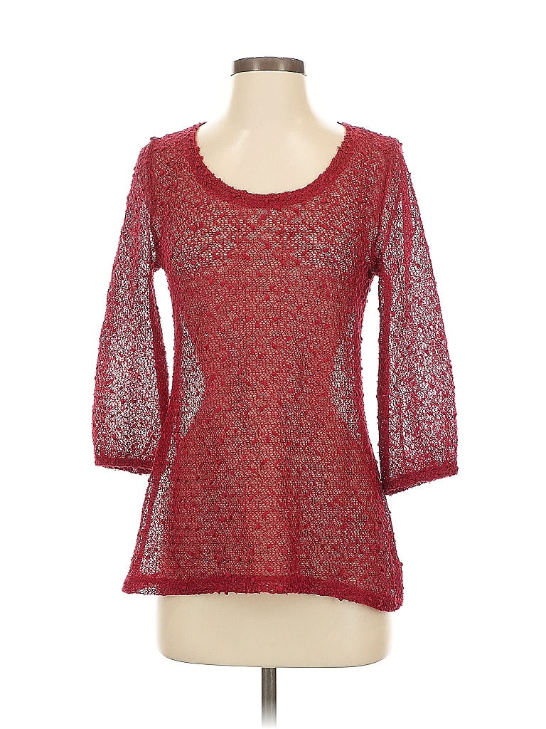 Pre-owned Unbranded Pullover Sweater In Red