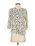 Dolce Vita 100% Polyester Polka Dots Ivory 3/4 Sleeve Blouse Size XS - photo 1