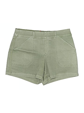 SPANX Khaki Shorts (view 1)