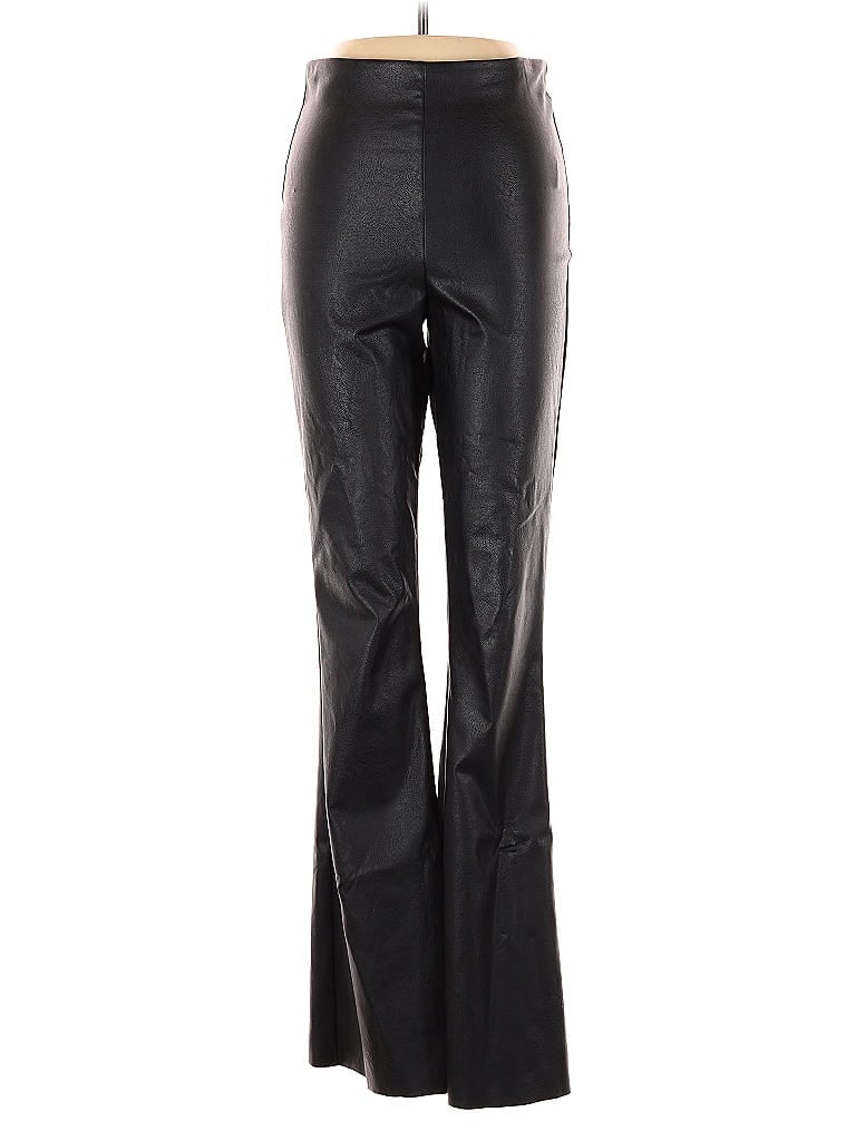 Pre-owned Steve Madden Faux Leather Pants In Black