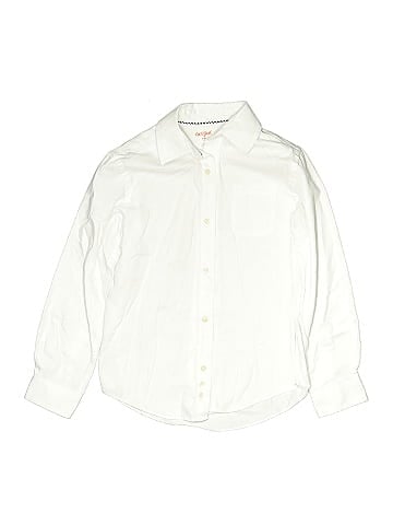 Cat & Jack Long Sleeve Button-Down Shirt (view 1)