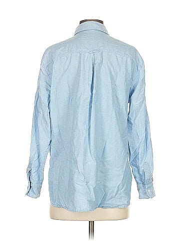 Old Navy - Maternity Long Sleeve Button-Down Shirt (view 2)