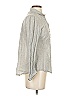 Birds of Paradis by Trovata 100% Cotton Tweed Gray Long Sleeve Blouse Size S - photo 4
