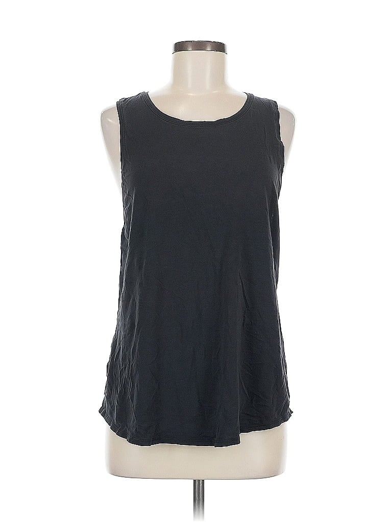 Pre-owned Lululemon Athletica Sleeveless T-shirt In Black