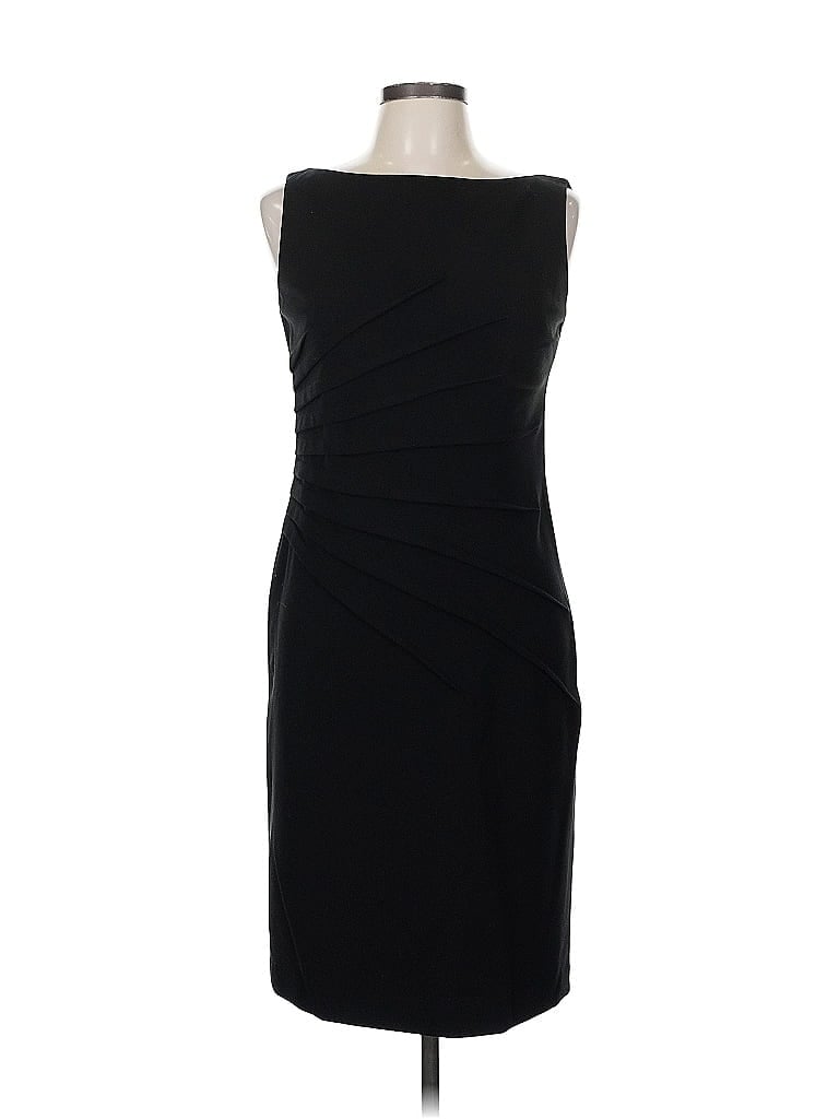 Pre-owned David Meister Cocktail Dress In Black
