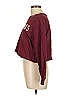 Bershka Burgundy Sweatshirt Size L - photo 5