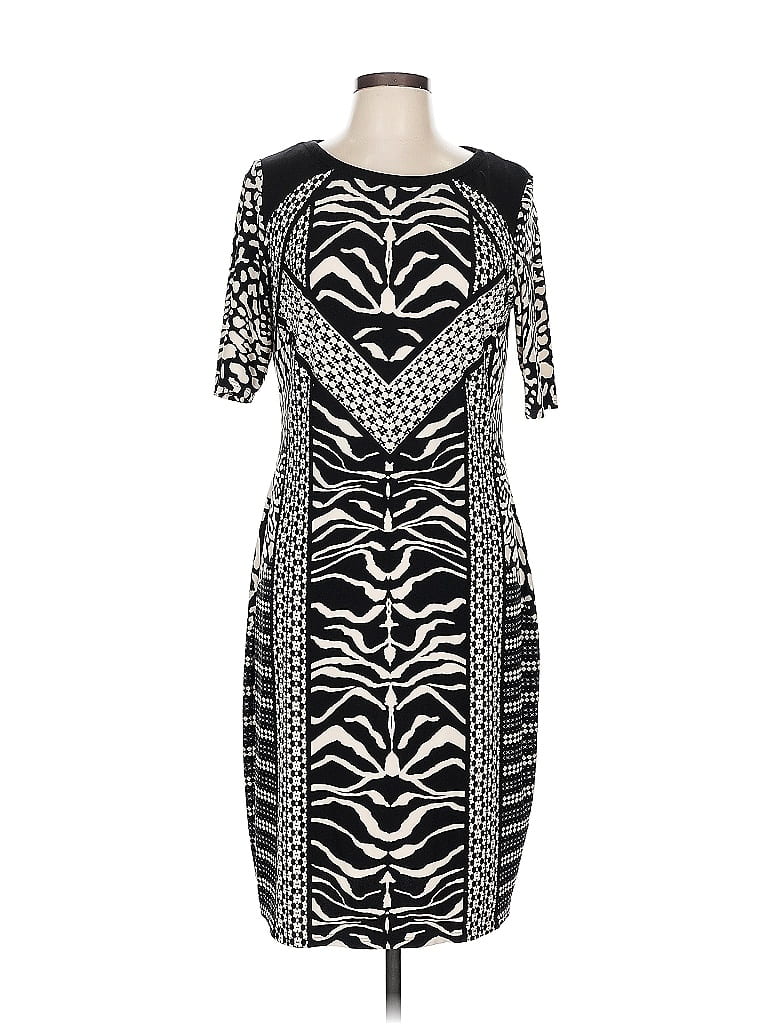 Pre-owned M&s Collection Cocktail Dress In Black