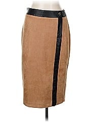 Ivanka Trump Faux Leather Skirt