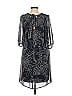 Connected Apparel 100% Polyester Gray Cocktail Dress Size 10 - photo 2