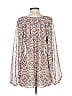 CAbi 100% Polyester Ivory 3/4 Sleeve Blouse Size S - photo 2
