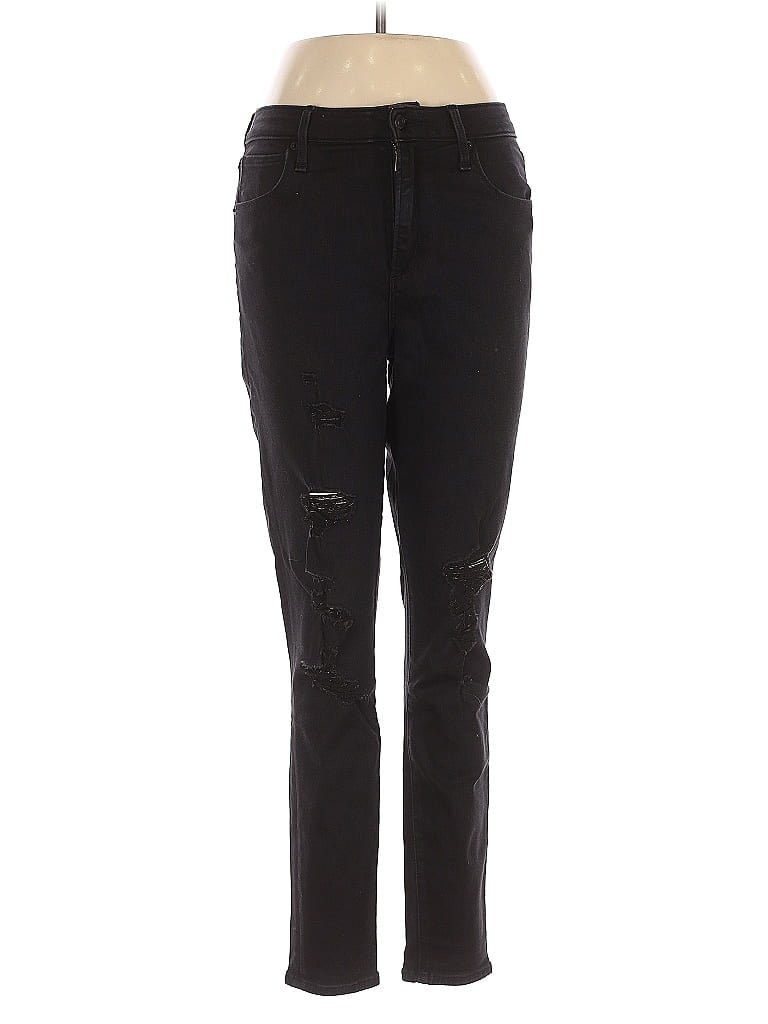 ABERCROMBIE & FITCH Pre-owned Jeans In Black