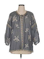 Johnny Was 3/4 Sleeve Blouse