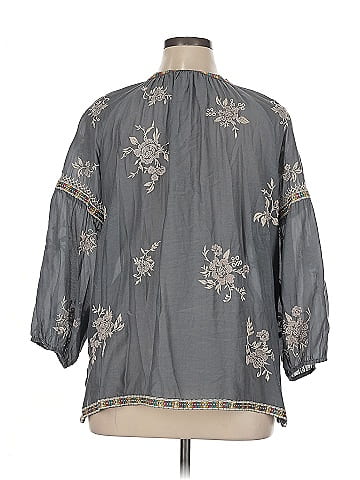 Johnny Was 3/4 Sleeve Blouse (view 2)