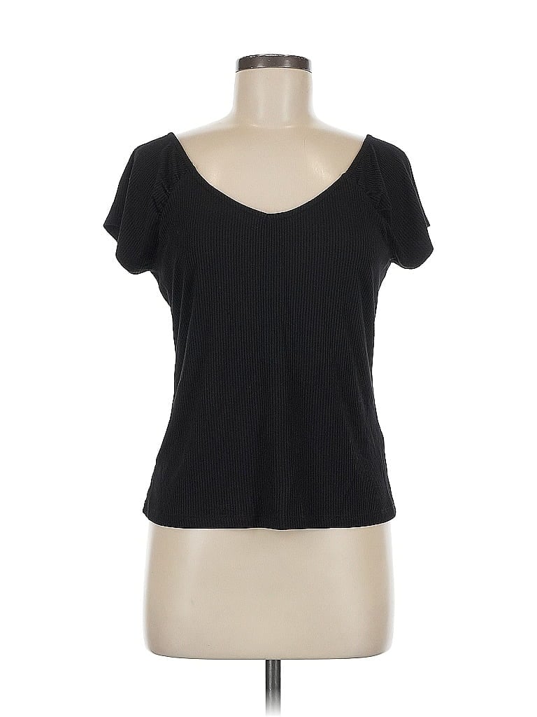 Pre-owned Truth By Republic Short Sleeve T-shirt In Black