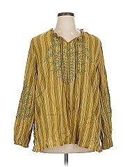 Logo By Lori Goldstein Long Sleeve Blouse