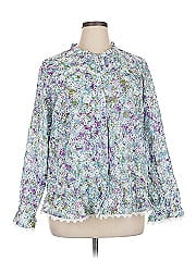 Logo By Lori Goldstein Long Sleeve Blouse
