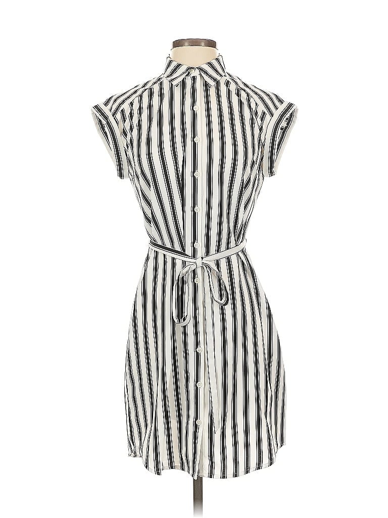 Pre-owned Express Outlet Casual Dress In White