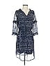 Octavia 100% Polyester Tweed Blue Casual Dress Size S - photo 1