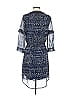 Octavia 100% Polyester Tweed Blue Casual Dress Size S - photo 2