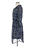Octavia 100% Polyester Tweed Blue Casual Dress Size S - photo 5