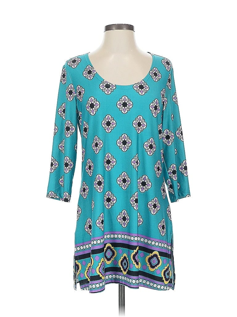 Pre-owned Slinky Brand Casual Dress In Blue